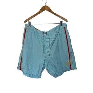 Tommy Bahama Mens Swim Trunks XL Light Blue Board Shorts Beach Vacation